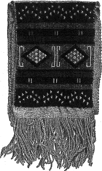 Zuñi woven sash