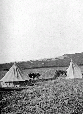 OUR CAMP OUTSIDE TETUAN.