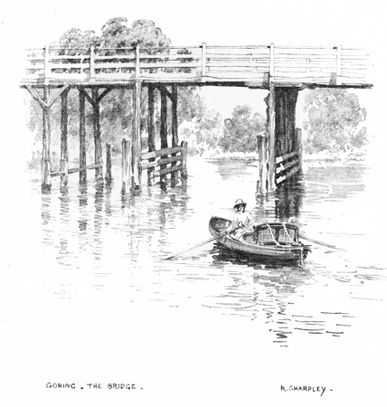 Image unavailable: GORING. THE BRIDGE.