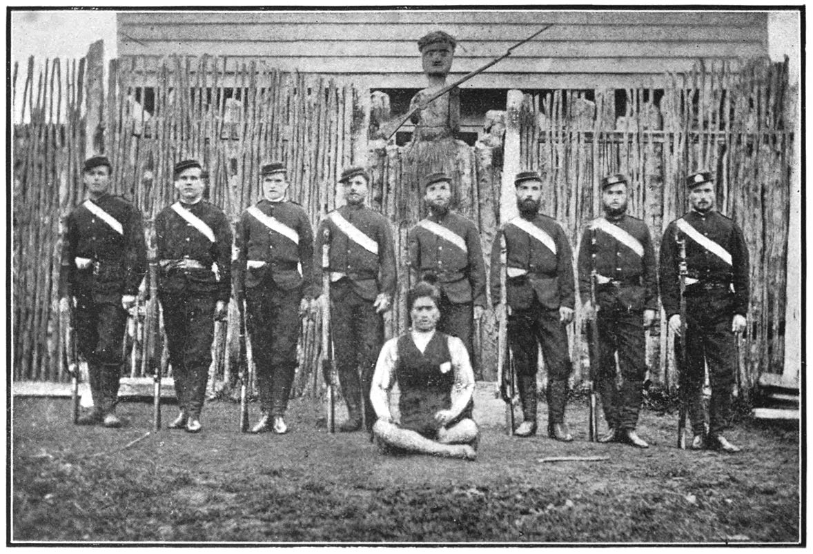 ARMED CONSTABULARY DETACHMENT AT ORAKAU BLOCKHOUSE